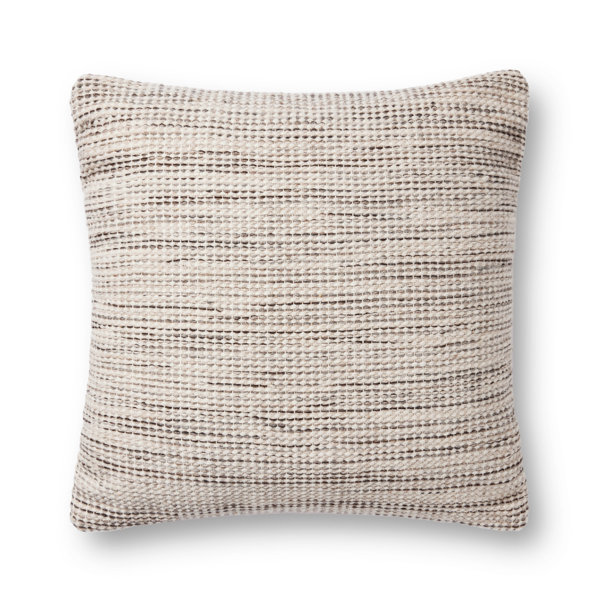 Amber Lewis x Loloi Morro Natural / Grey Pillow & Reviews Wayfair